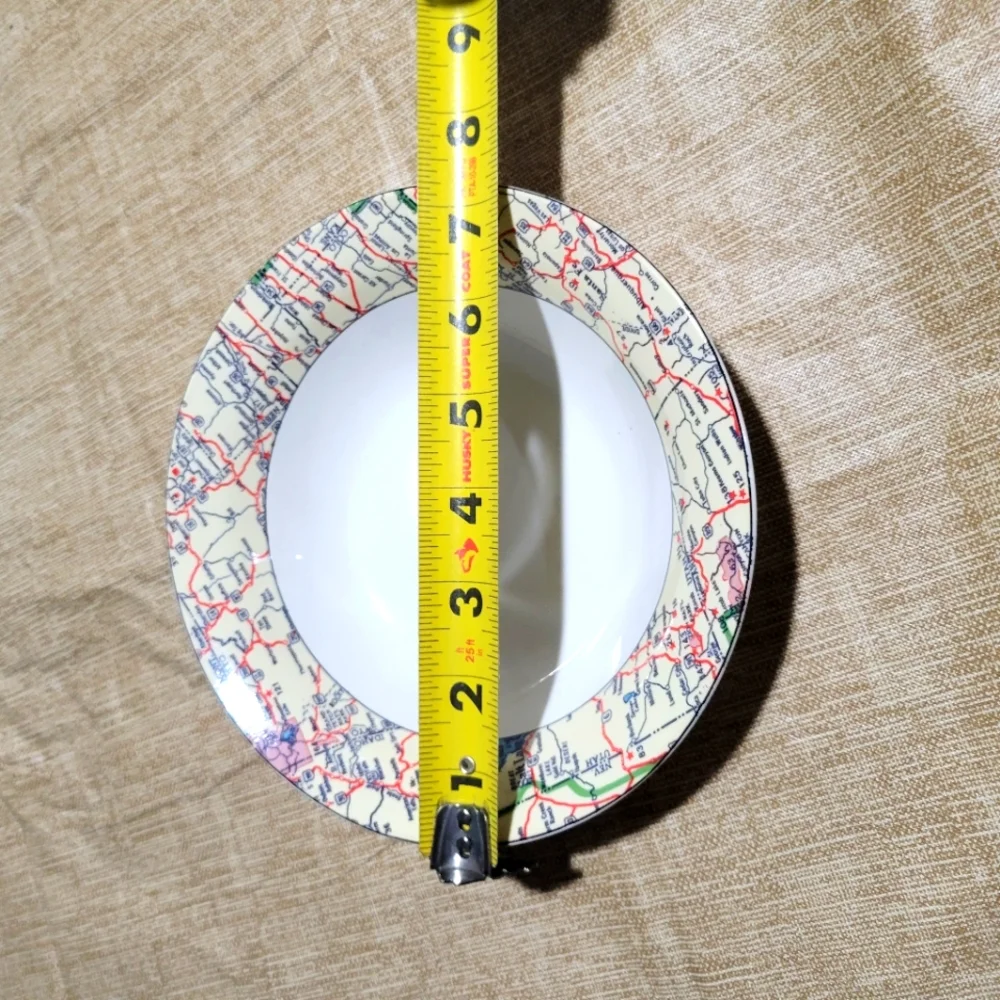 Omnibus Habitat Americana American Roadside 7.5 inch  Bowls - Set of 5 - Picture 4 of 4